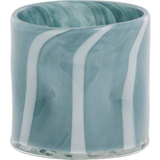 Lene Bjerre Marelle vase Ø10 cm Light blue-white