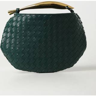 Bottega Veneta Sardine Intrecciato leather shoulder bag - green - One Size