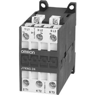 Omron Contactor, dc, 3-pole, 24a