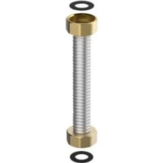 Flamco stålflex tilslutningsslange 1.1/2'' DN32x500mm. Rustfrit stål 306L (1.4404)