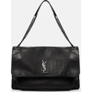 Saint Laurent Niki Jumbo leather shoulder bag - black - One Size