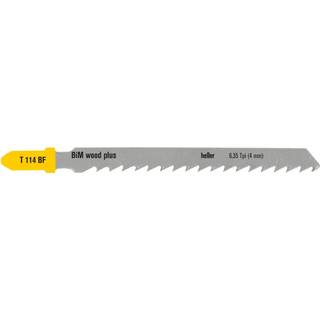 Heller stiksavklinge 75mm t/træ 5-50mm, pk a 5. T144DF