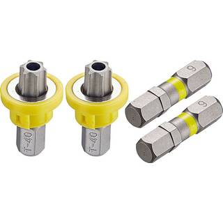 BATO magnet skrueholder for 1/4" bits Torsion s4 slag gul (48203)