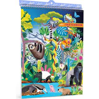 Eeboo skitseblok i A4 format - Rainforest