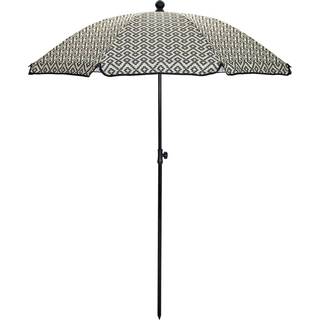 House Doctor Parasol Ø180 Cm / Sand - Parasoller og Parasolfødder Polyester Sort - 204050120