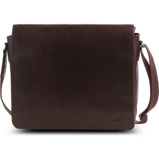 Jost Skuldertaske Scandi L 13" - Brun