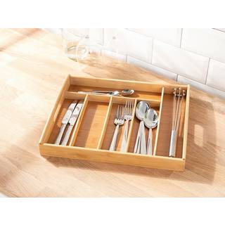 Skuffe arrangør, 38 x 32 cm, bambus træ - Kesper