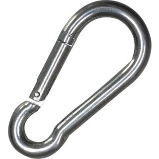 Karabinhage 1852-Marine, galvaniseret stål, Ø11 mm, 120 mm