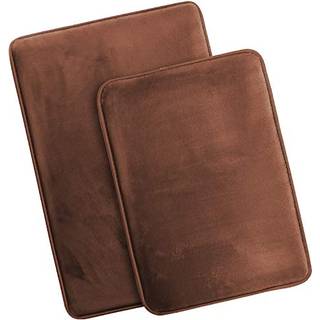 Clara Clark badev?relse t?pper fl?jl hukommelsesskum badem?tsm?tter skridsikre maskine vaskbare badet?pper - t?rrer hurtigt ultra bl?dt overd?dig