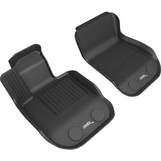 3d Maxpider Custom Fit Kagu Floor Mat (Black) kompatibel til Toyota Gr Supra og kompatibel med BMW Z4 2020-2022 - Front Row