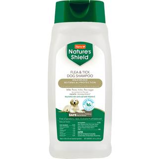 Hartz Natures Shield Flea & Tick Dog Shampoo Maksimeret botanisk beskyttelse og forebyggelse med kanel Citronella & Rosemary Oils 14 ounce