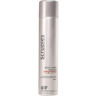 Scruples Rock Hard Finishing Spray - Firm Hold Hairspray for at øge Shine Control & Frizz Gratis styling - Indstilling Hold Spray - 100% genanve