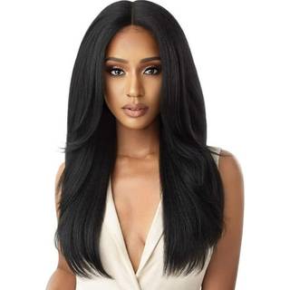 Outre Neesha Soft & Natural Synthetic Swiss Lace Front Wig Neesha 203 (DRFF2/HAZ)