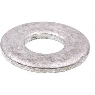 Prime-line 9080084 Flat Washers USS 3/8 in. X 1 in. OD Hot Dip Galvanized Steel (100 Pack)