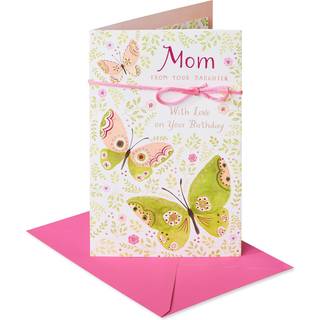 Amerikanske hilsener f?dselsdagskort til mor fra datter (med k?rlighed)