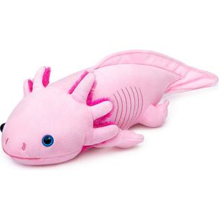 Lille hjerte axolotl plys udstoppet dyr livagtige s?de ambystoma plys leget?j gaver til b?rn 18 tommer lang
