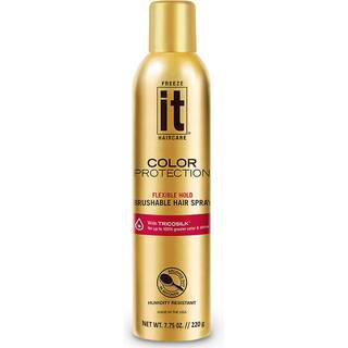 Det haircare fryse farvebeskyttelse fleksibel hold b?rstbar h?rspray 7,75 oz (T-641)