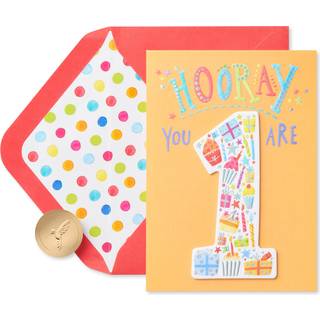 Papyrus 1. f?dselsdagskort (noget at fejre)