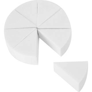 Salmue 8pcs Makeup Sponge Blender Makeup Sponge Puff Sponge Wedges Applicator til Liquid Cream Loose Powder Halloween Festival Cosmetic Powder Pu