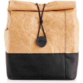 Lekue Kraft Go Lunch Sack Genanvendelig frokostpose 7,9 x 11,8 x 5,7 tommer