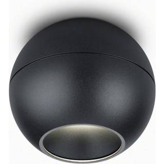 Helestra Eto LED-loftspot Ø10cm 927 sort