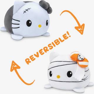 Teeturtle - Den officielt licenserede originale Sanrio Plushie - Mummy + Monster Hello Kitty - S?d sensorisk fidget -udstoppede dyr, der viser di