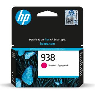 HP 938 / 4S6X6PE - Magenta Ink - Blækpatron Magenta