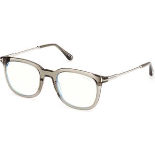 Tom Ford FT5904-B Blue-Light Block 096 50 Briller Mænd Grøn - Transparent Olive Green - 50mm
