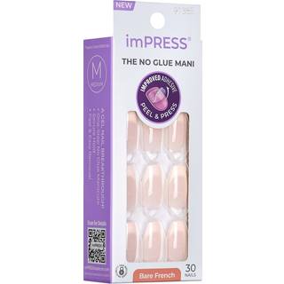 KISS imPRESS The No Glue Mani kunstige negle 30 stk. - 30 stk.