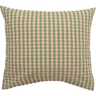 Juna Bæk & Bølge Pudebetræk 50x60 Cm t/pale Pink - Pudebetræk Økologisk Bomuld Grøn - 637116