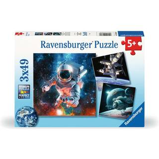 Ravensburger Puslespil Space Adventure 3x49 Brikker