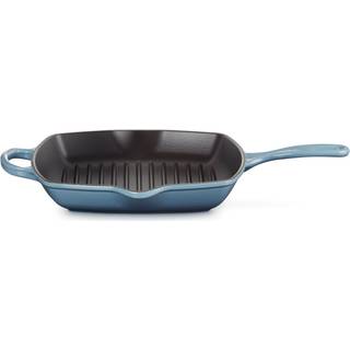 Kvadratisk Grillpande, Chambray, 26x26 cm
