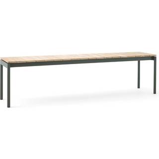 &Tradition Ville AV28 bænk large 180x40 cm Bronze green