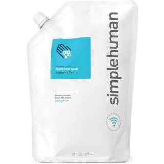 Simplehuman 828 ml skumhåndsæbe refill pose, duftfri