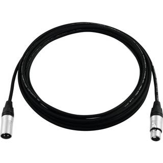 PSSO DMX cable XLR 3pin 15m bk Neutrik TILBUD løftdenløsem kabel løft løse den