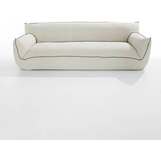 Gia sofa i hør, 3,5-pers. - Beige