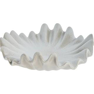 Lene Bjerre Viola Dekorativ Skål Ø33,5 Cm - Dekorative Accessories Keramik Hvid - A00024896