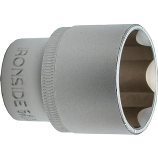 Ironside 102568 Top 1/2", flankedrev, sekskant Nøglebredde: 15 mm