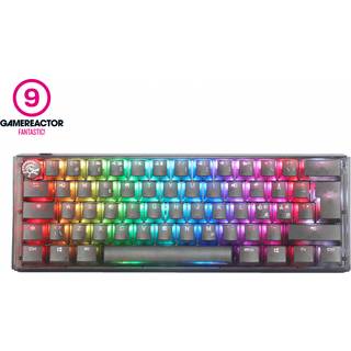 Ducky ONE 3 Mini Aura Black RGB Hotswap Tastatur [MX Red]