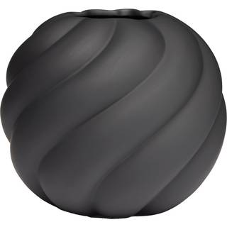 Cooee Design Twist ball vase 20 cm Black
