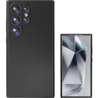Samsung Galaxy S24 Ultra 4Smarts Liquid Silikone Cupertino Bagside Cover - Qi2 Kompatibel - Sort