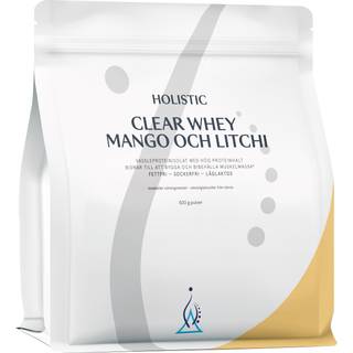 Holistic Clear Whey Protein, Mango og Lychee, 500 g