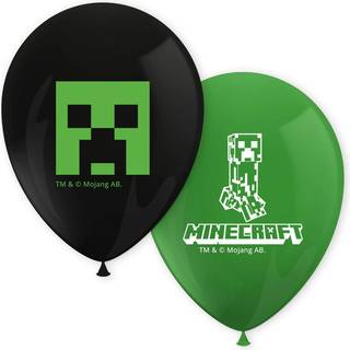 Minecraft balloner 6 stk.