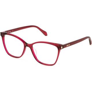 Just Cavalli VJC051 0AFD 54 Briller Kvinder Rød - Gloss Transparent Raspberry Red - 54mm