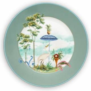 Tallerken fra PIP STUDIO - JOLIE BLUE 21 cm.
