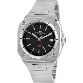 Mondia Madison Forma MI-W-818-SS-BK-CM - Herre - 40 mm - Automatisk - Mineralglas