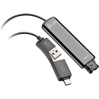 POLY DA75 USB to QD Black Adapter TAA Interface adapter