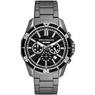 Armani Exchange Chronograph Quartz Black Dial Steel Strap Men’s Watch AX1959