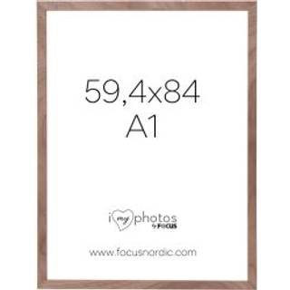 Focus Soul Walnut veneer 59,4x84 (A1) - Ramme