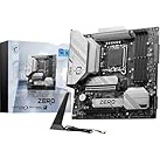 MSI B760M PROJECT ZERO Bundkort - Intel B760 - Intel LGA1700 socket - DDR5 RAM - ATX